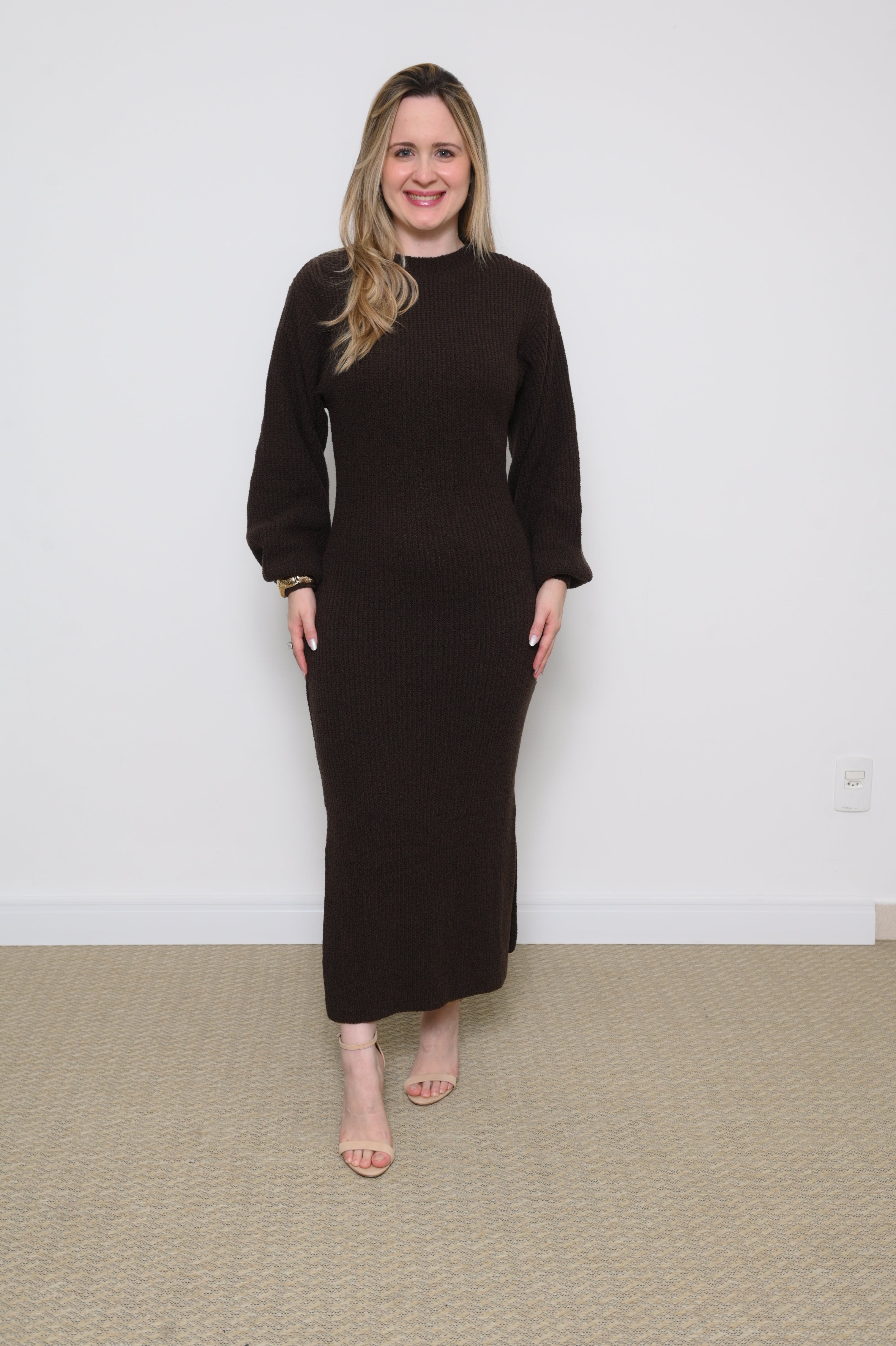 VESTIDO LONGO MOUSSE