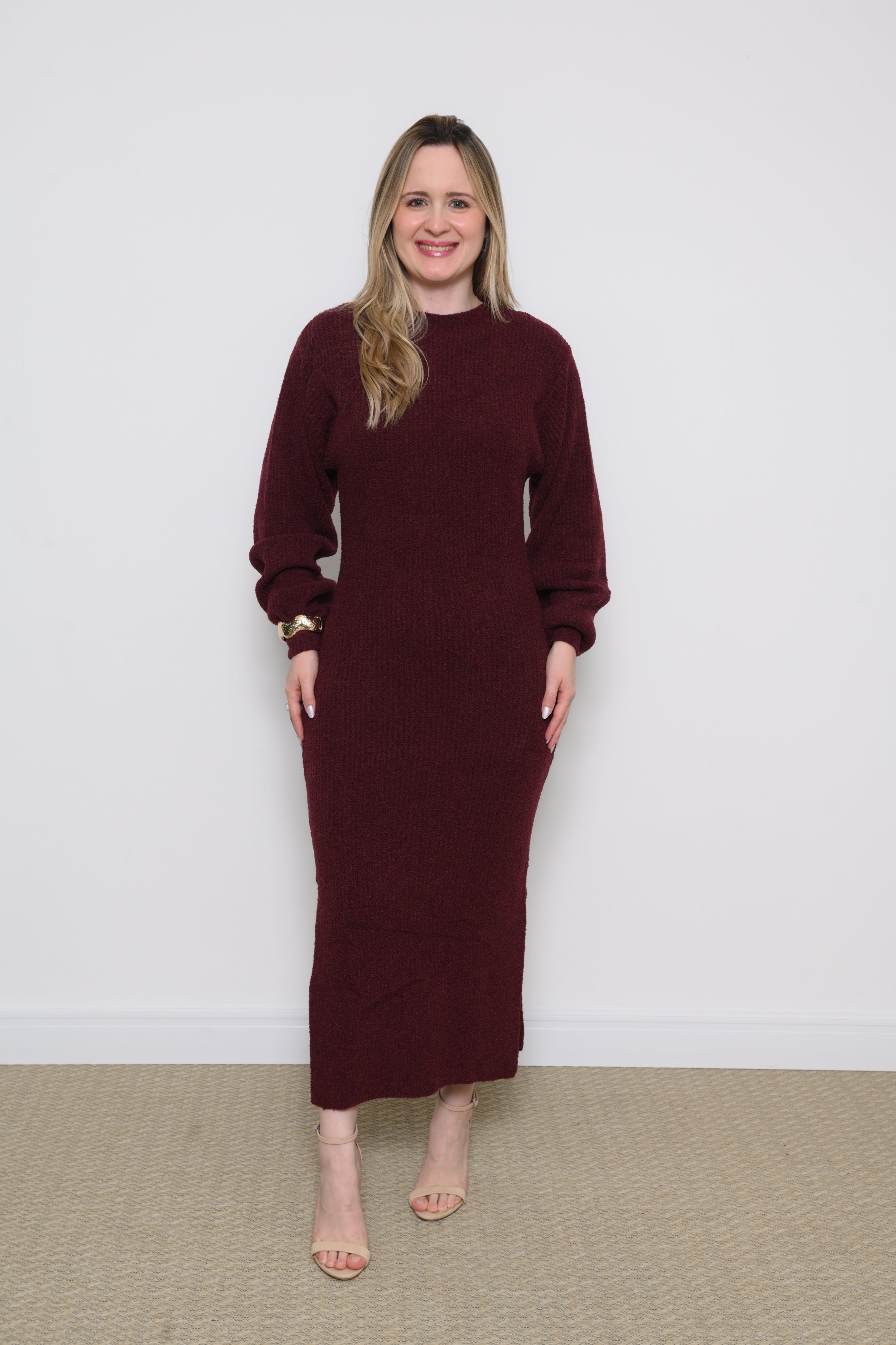 VESTIDO LONGO MOUSSE