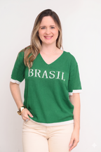 BLUSA DO BRASIL TRICOT ESSENZA